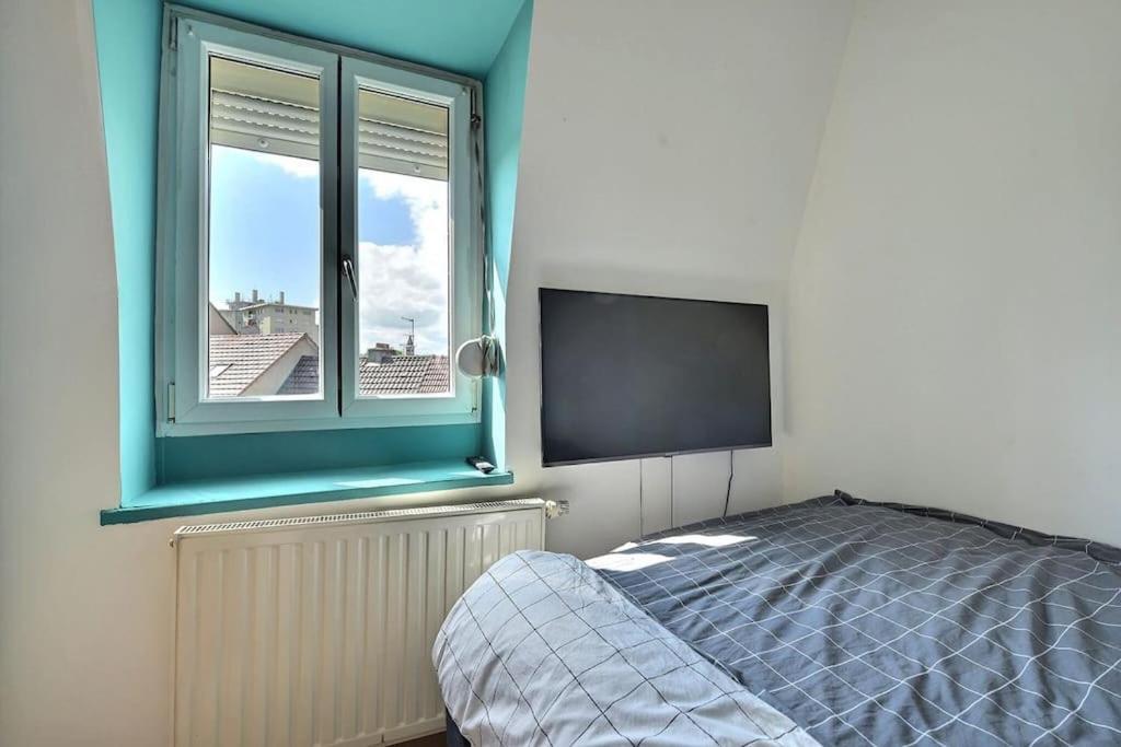Appartement Charmant Tres Proche Centre-Ville, Parking Gratuits, Mulhouse Centre Eksteriør bilde